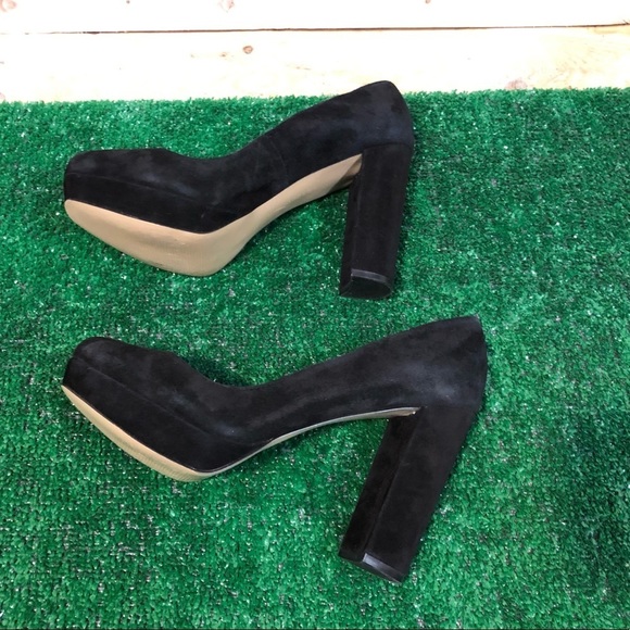 BCBGeneration Black Suede  Finelle x Pumps - Picture 6 of 10